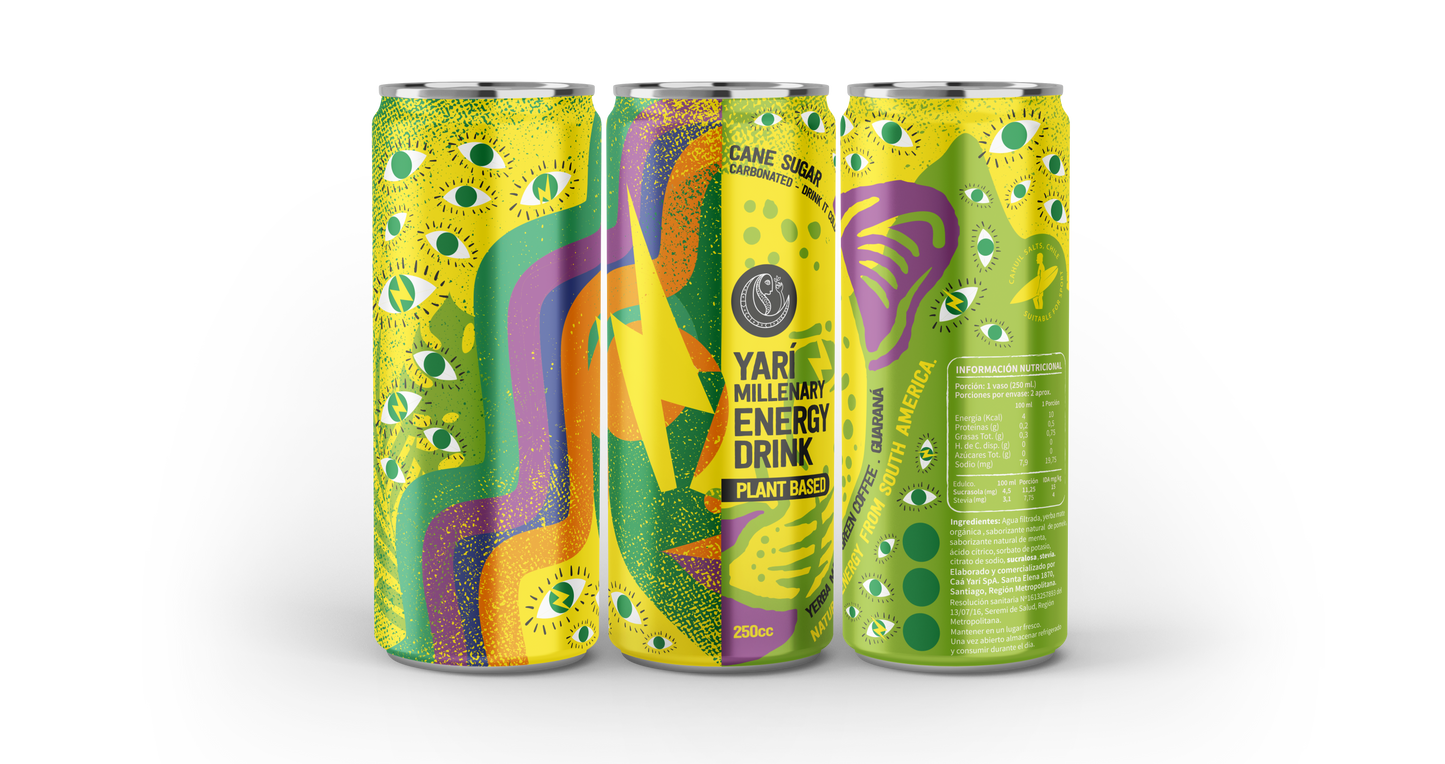 Yarí Energy Drink 250cc 12 unidades